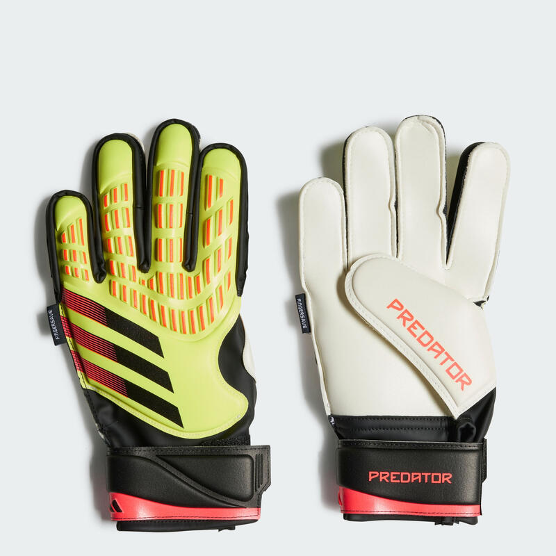 Guanti da portiere Predator Match Fingersave Junior