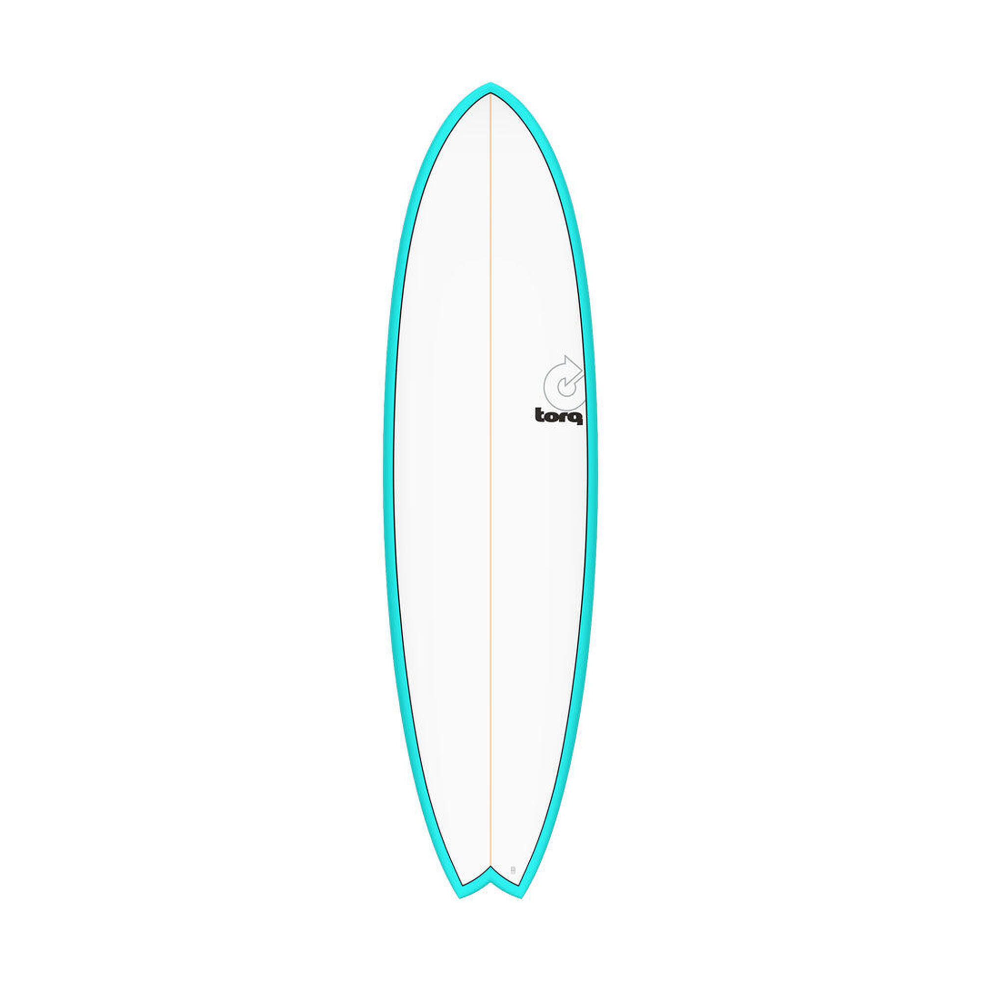 Planche de surf Fish Modfish TET Miami Blue/Pinline 7'2