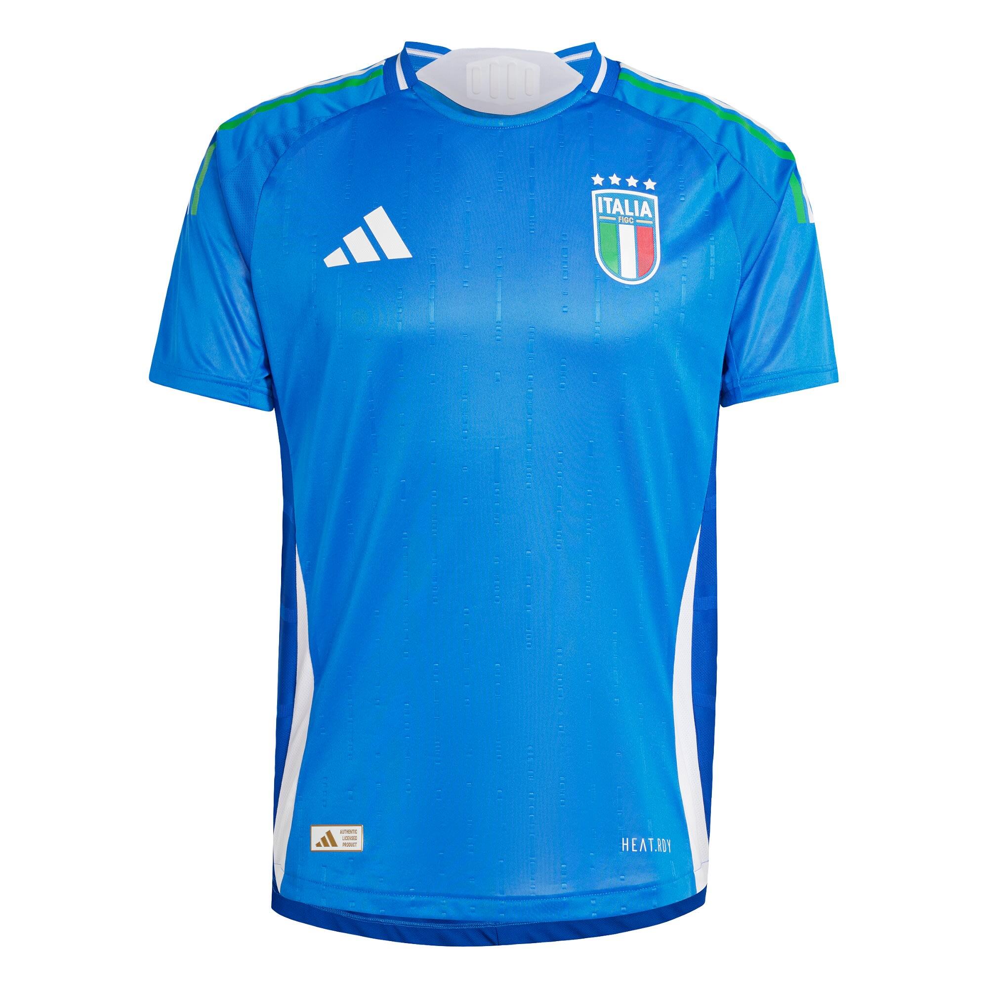 Italië 2024 Authentiek Thuisshirt 2/6