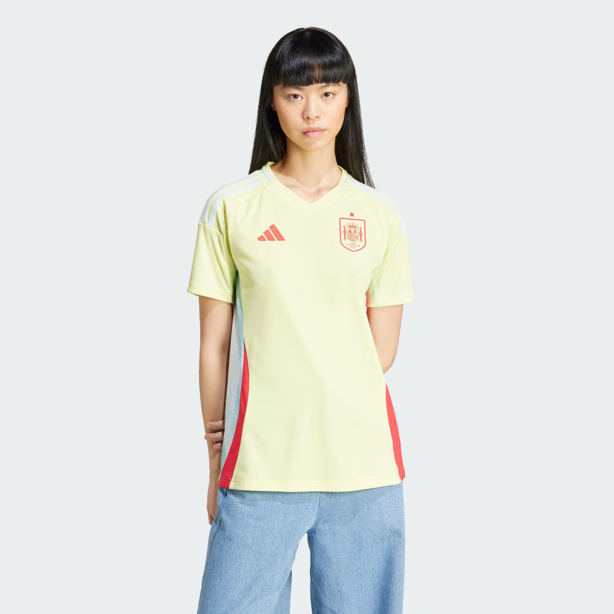 Adidas - Maillot Extérieur Espagne 24 - Maillot Manches Courtes - Bleu|vert - S - Decathlon