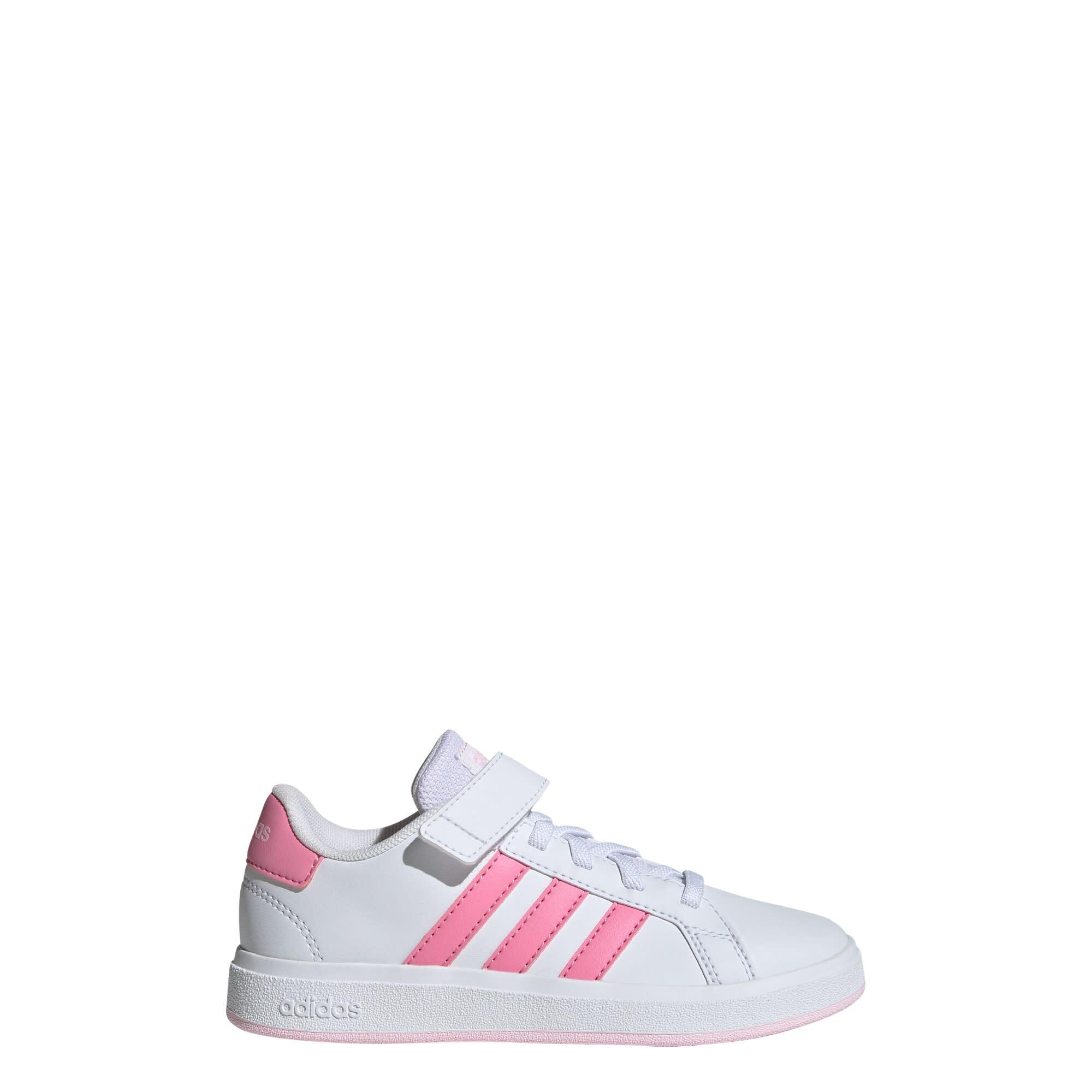 ADIDAS Grand Court Court Elastic Lace and Top Strap Shoes