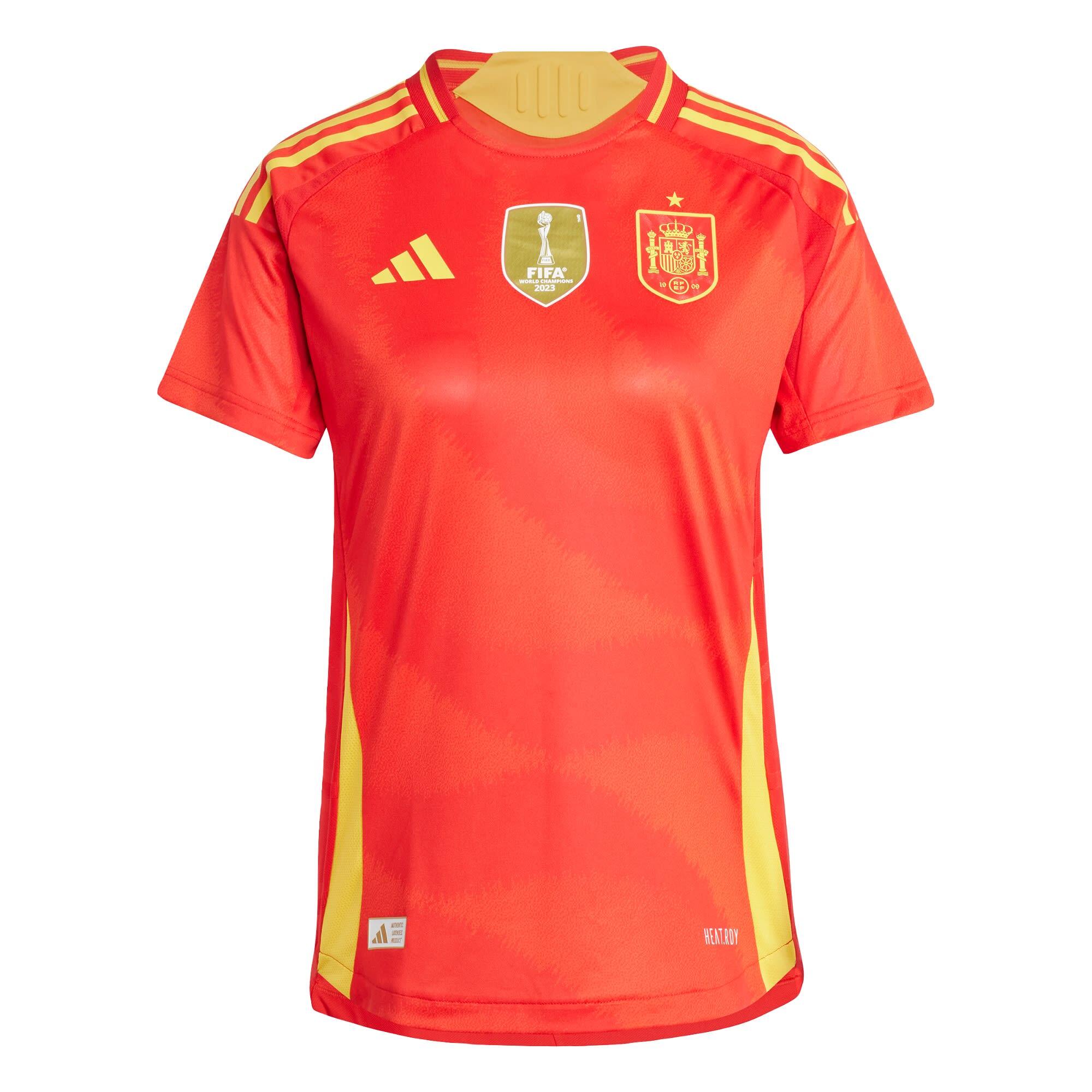 Spain 2024 Home Authentic Jersey Women 2/6