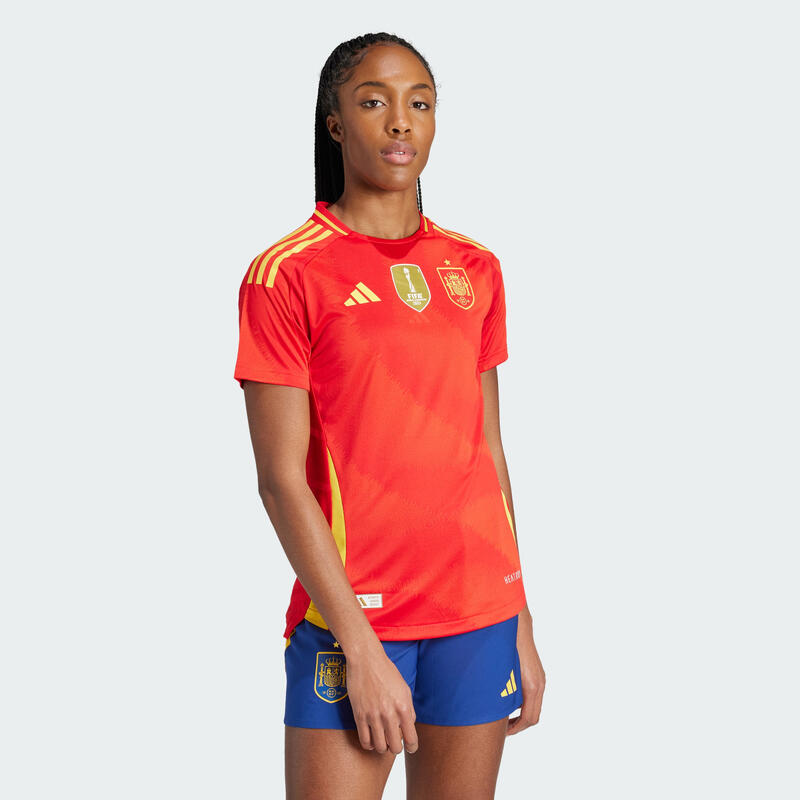 Spanje 2024 Authentiek Thuisshirt Vrouwen