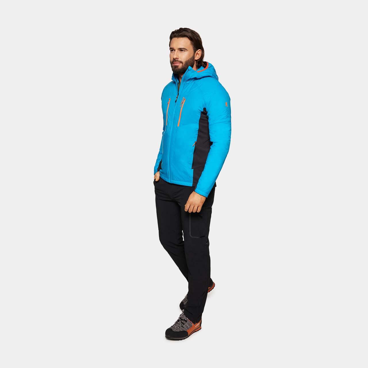 Veste hybride de trekking Alpinus Cayambe - Homme - Bleu Pro 3/7