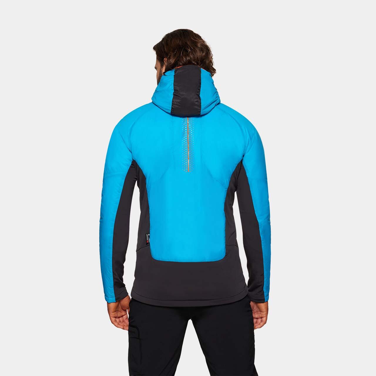 Veste hybride de trekking Alpinus Cayambe - Homme - Bleu Pro 2/7