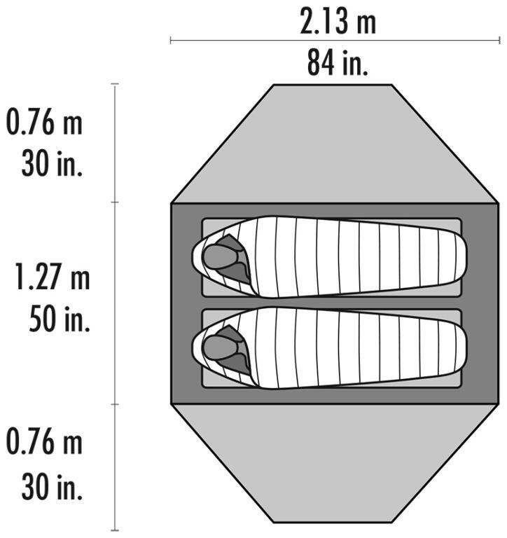 MSR Elixir 2 Tent Elixir 2 4/5