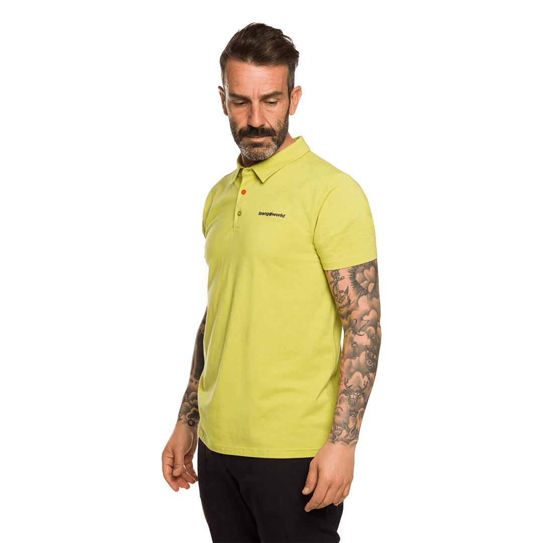 Polo manga corta para Hombre Trangoworld Finu Verde 3/7