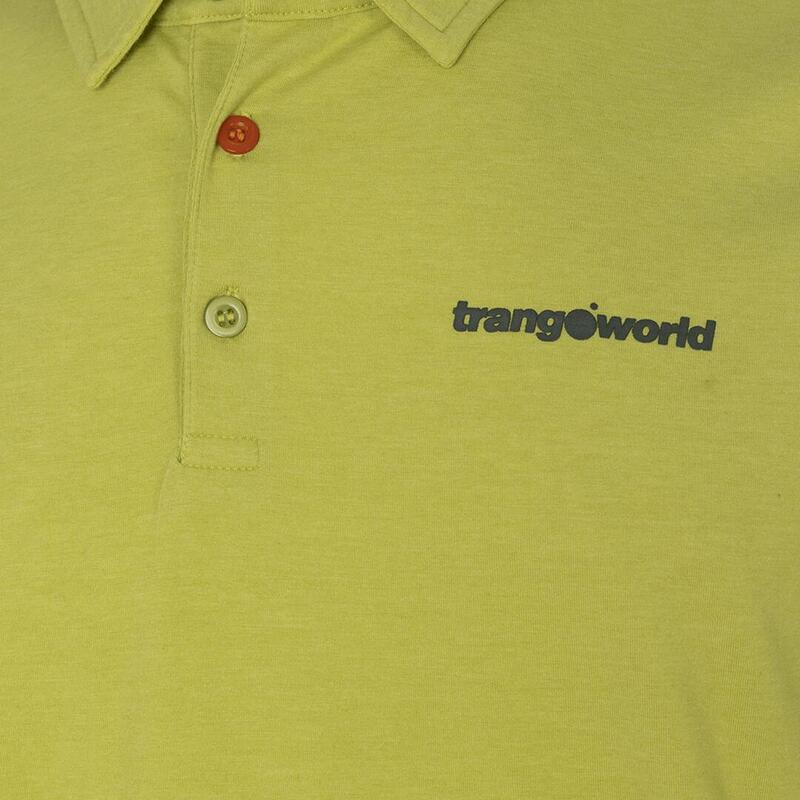 Polo manga corta para Hombre Trangoworld Finu Verde