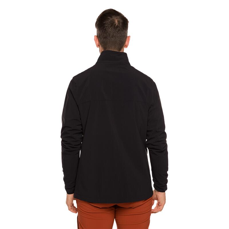 Chaqueta para Hombre Trangoworld Pobo sf Negro protección UV+50