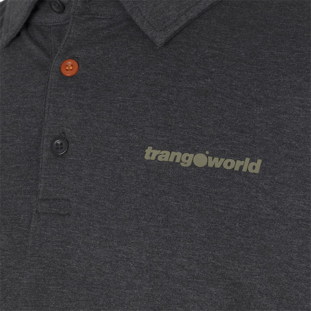 Polo manga corta para Hombre Trangoworld Finu Negro 2/7