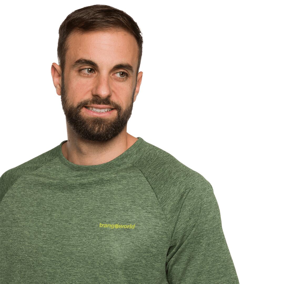 Camiseta para Hombre Trangoworld Bibane Verde 3/4