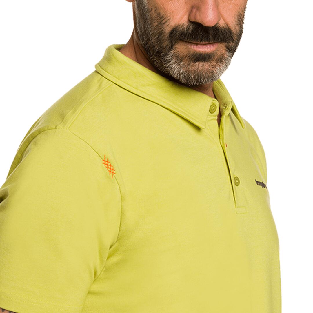 Polo manga corta para Hombre Trangoworld Finu Verde 6/7