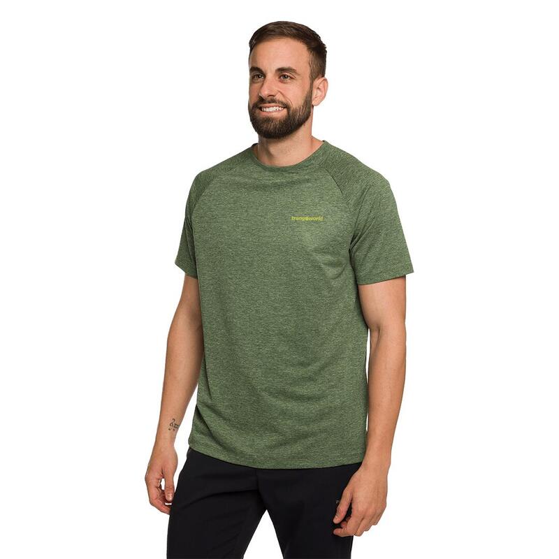 Camiseta para Hombre Trangoworld Bibane Verde protección UV+30