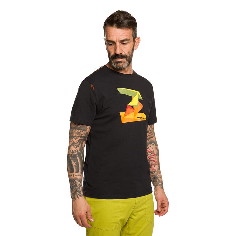 Camiseta para Hombre Trangoworld Gizb Negro