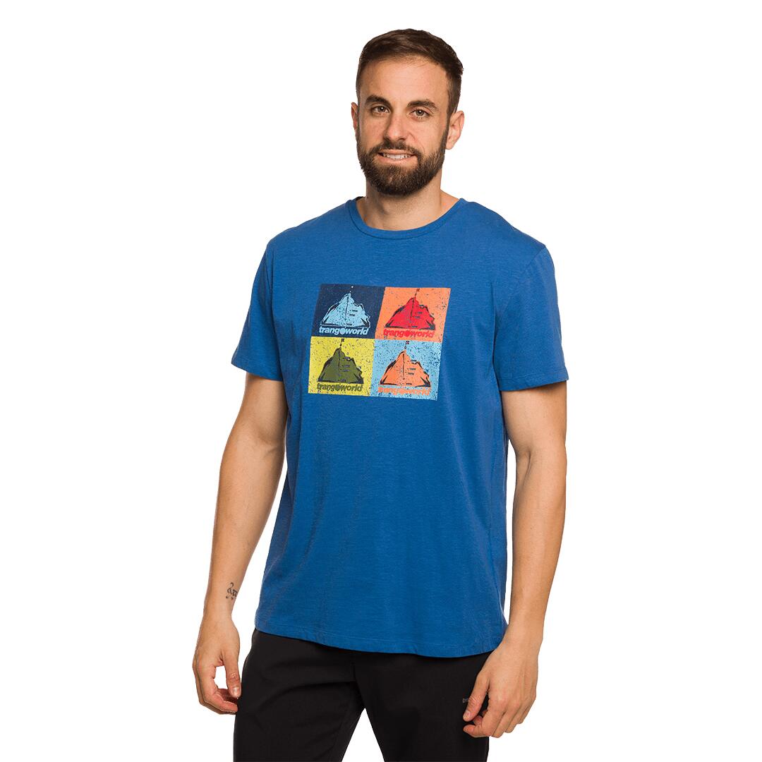 Camiseta para Hombre Trangoworld Nahanni Azul 3/6