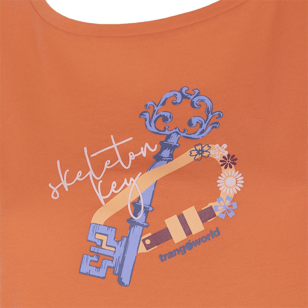 Camiseta para Mujer Trangoworld Keys Naranja 2/6