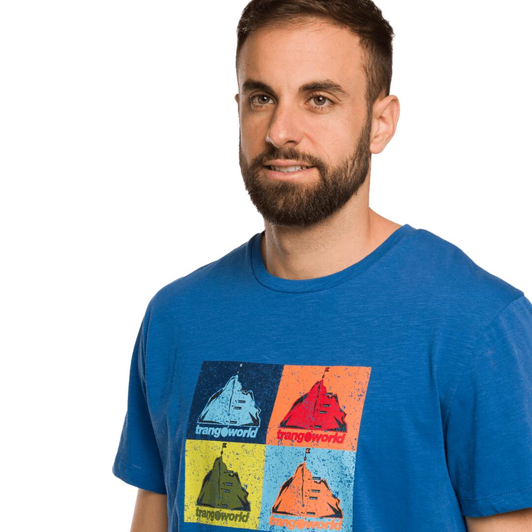 Camiseta para Hombre Trangoworld Nahanni Azul 5/6