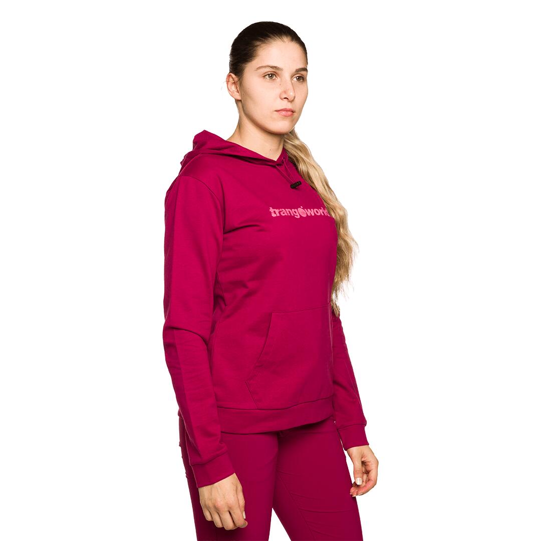 Sudadera para Mujer Trangoworld Sousa Morado 5/7
