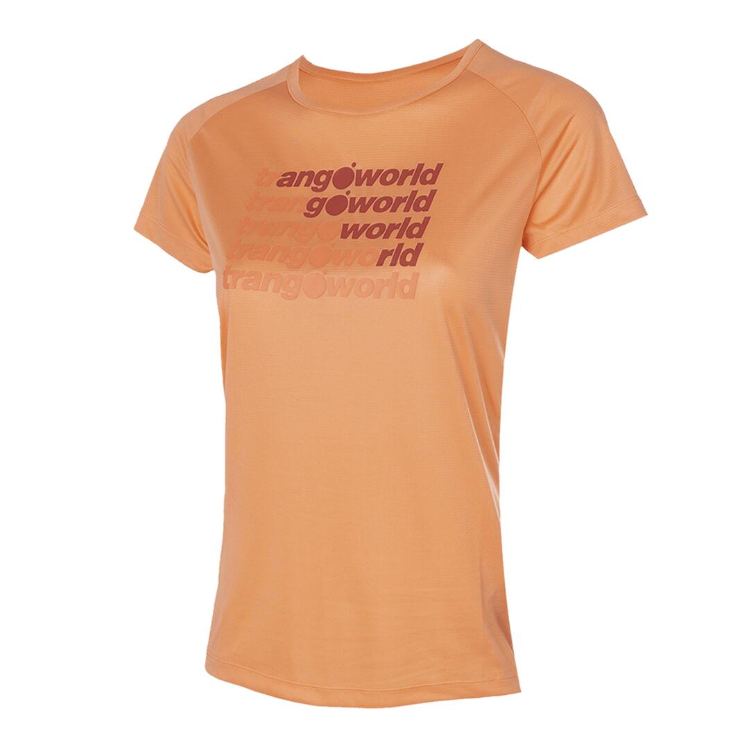TRANGOWORLD Camiseta para Mujer Trangoworld Ohrid Rosa protección UV+30