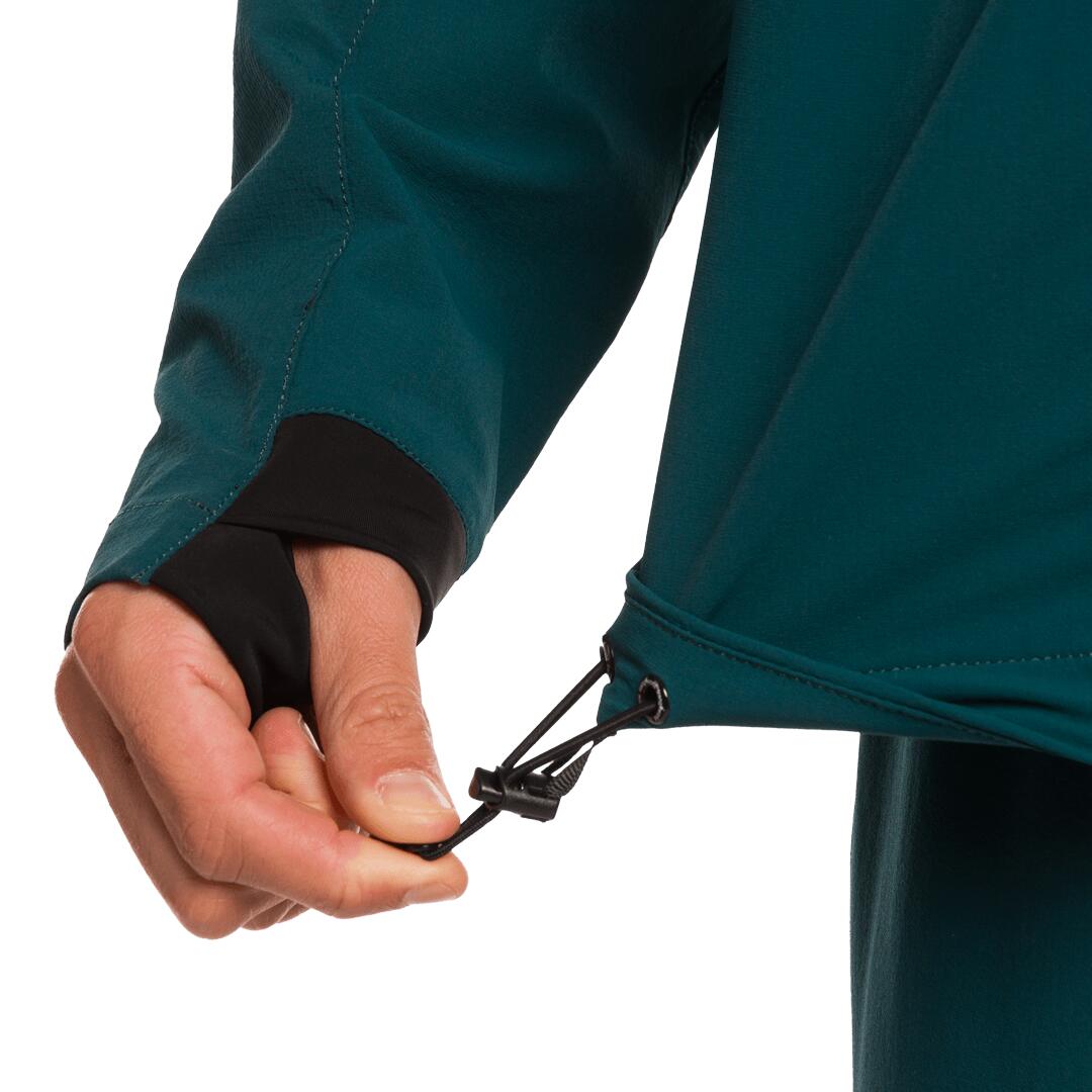 Softshell para Hombre Trangoworld Eighe Verde protección UV+30 6/7
