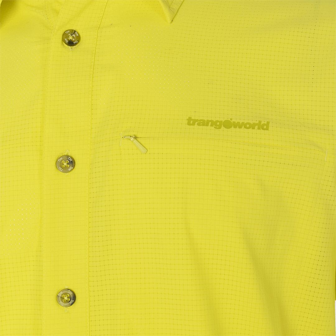 Camisa mangas cortas para Hombre Trangoworld Esera vn Amarillo/Gris 2/6