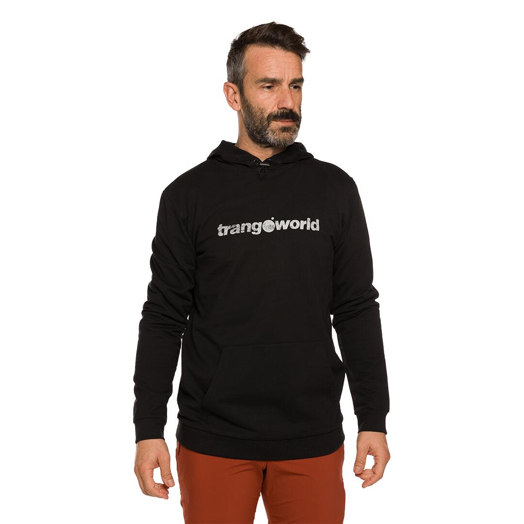 Sudadera para Hombre Trangoworld Ragen Negro 3/7