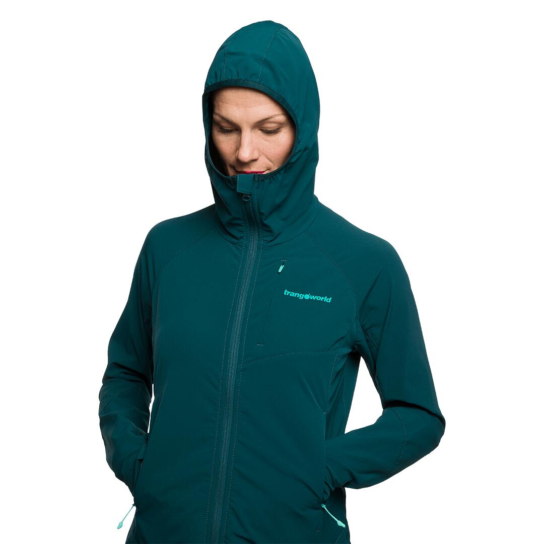 Softshell para Mujer Trangoworld Caillich Verde 6/7