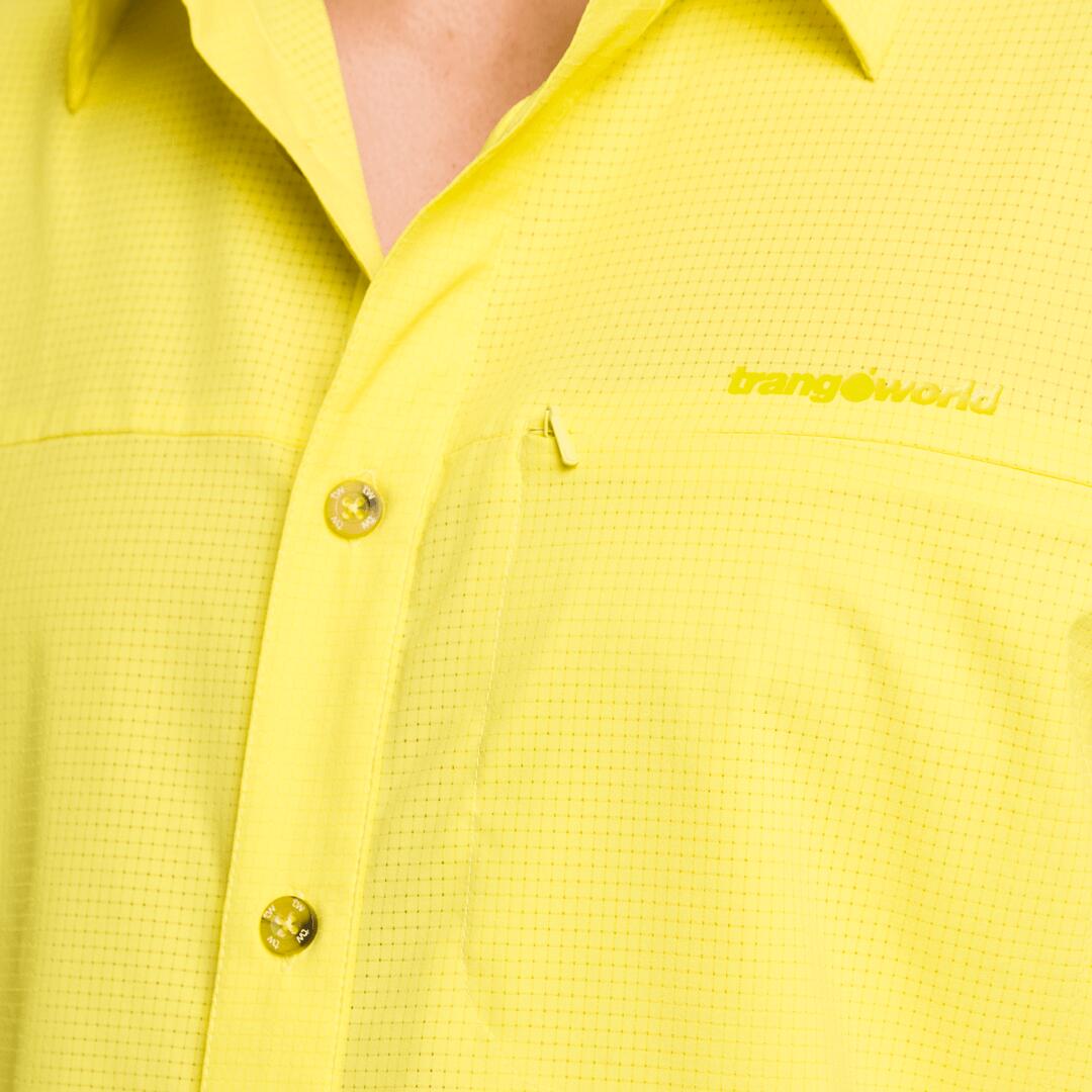 Camisa mangas cortas para Hombre Trangoworld Esera vn Amarillo/Gris 6/6