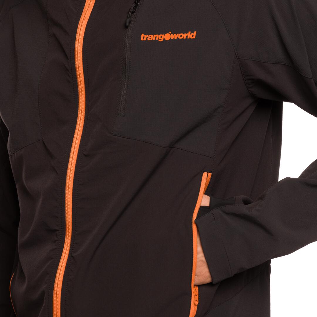 Softshell para Hombre Trangoworld Eighe Negro 5/7