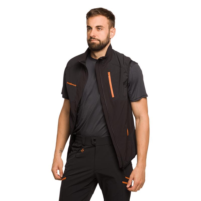 Chaleco para Hombre Trangoworld Valvika Negro