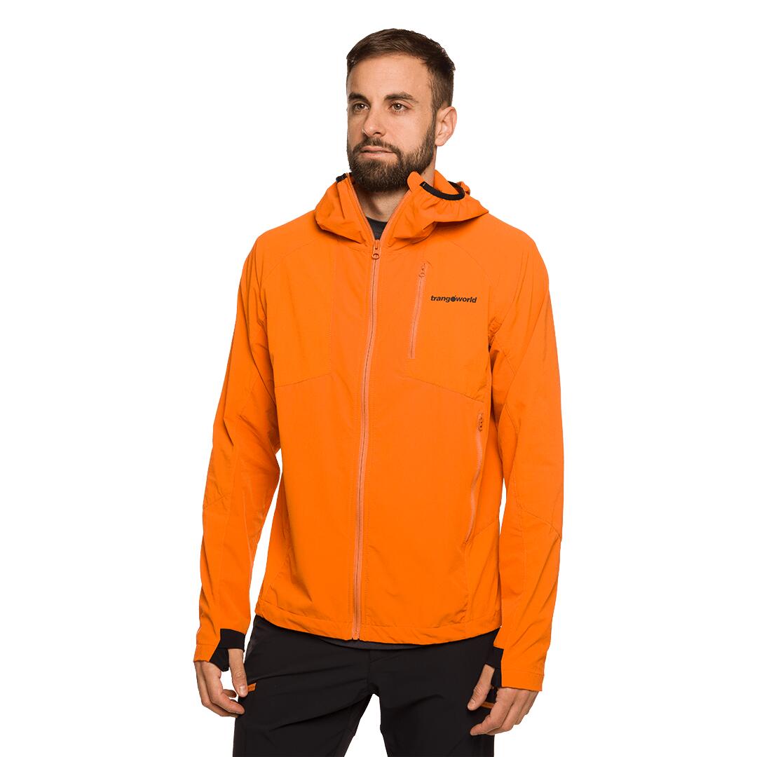 Softshell para Hombre Trangoworld Eighe Naranja/Naranja 3/7