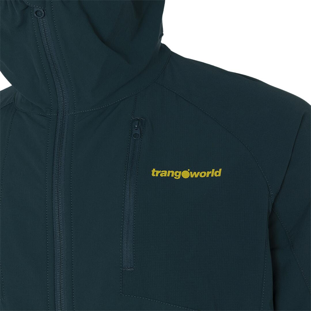 Softshell para Hombre Trangoworld Eighe Verde protección UV+30 2/7