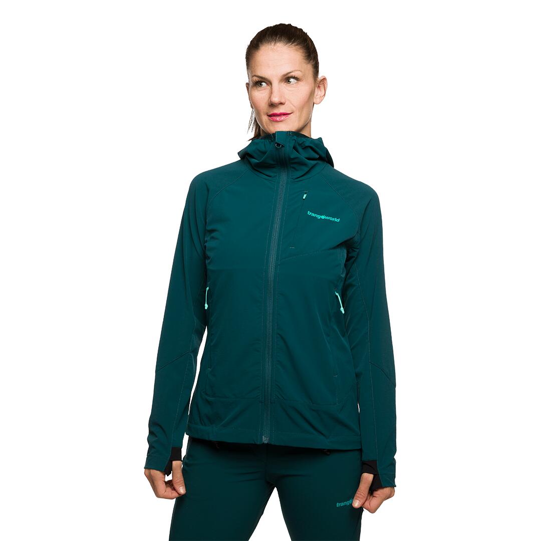 Softshell para Mujer Trangoworld Caillich Verde 3/7