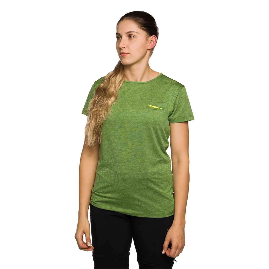 Camiseta para Mujer Trangoworld Rjavina Amarillo 3/6