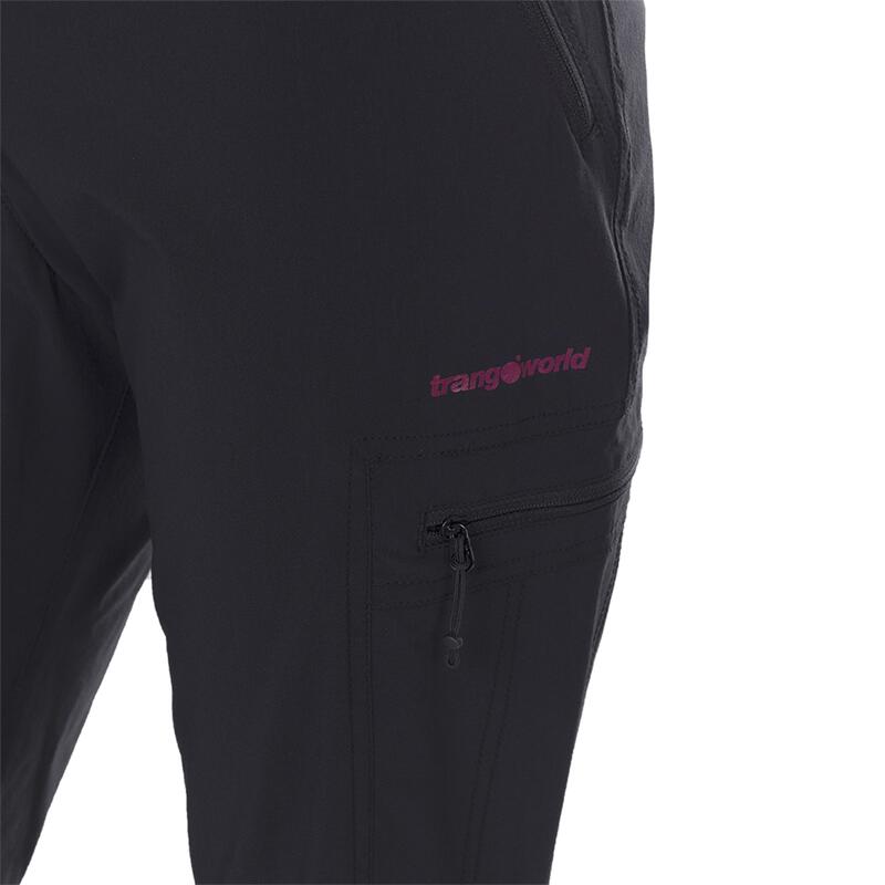 Pantalón para Mujer Trangoworld Cumbal Negro protección UV+50