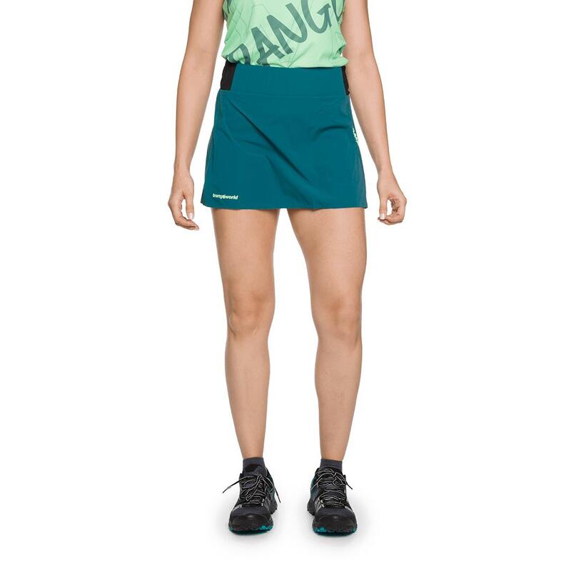 Falda de Trail Running para Mujer Trangoworld Moreta Azul