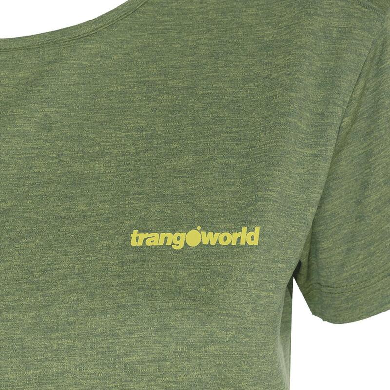 Camiseta para Mujer Trangoworld Rjavina Amarillo protección UV+30