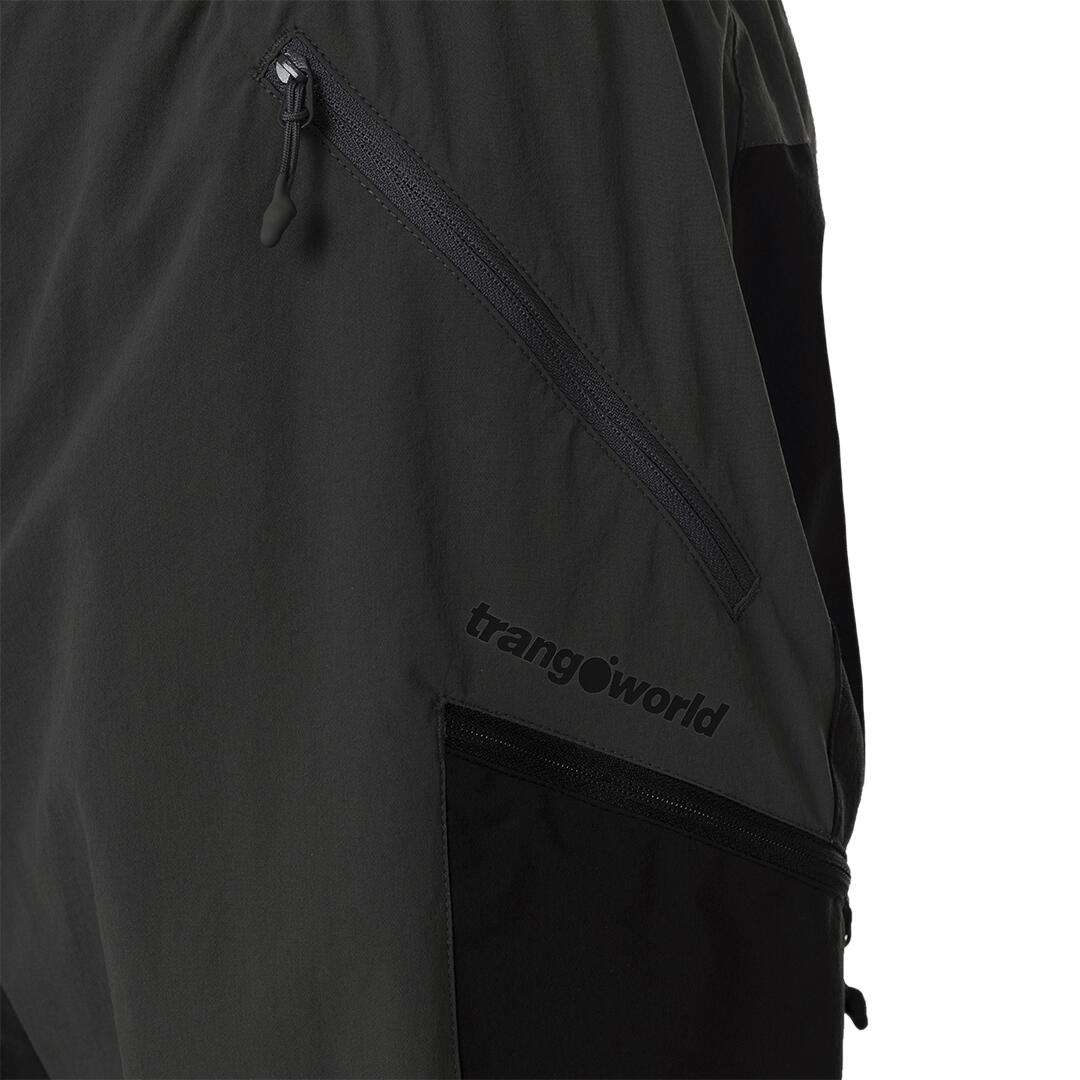 Pantalones cortos para Hombre Trangoworld Stuor Gris/Negro/Negro 2/7
