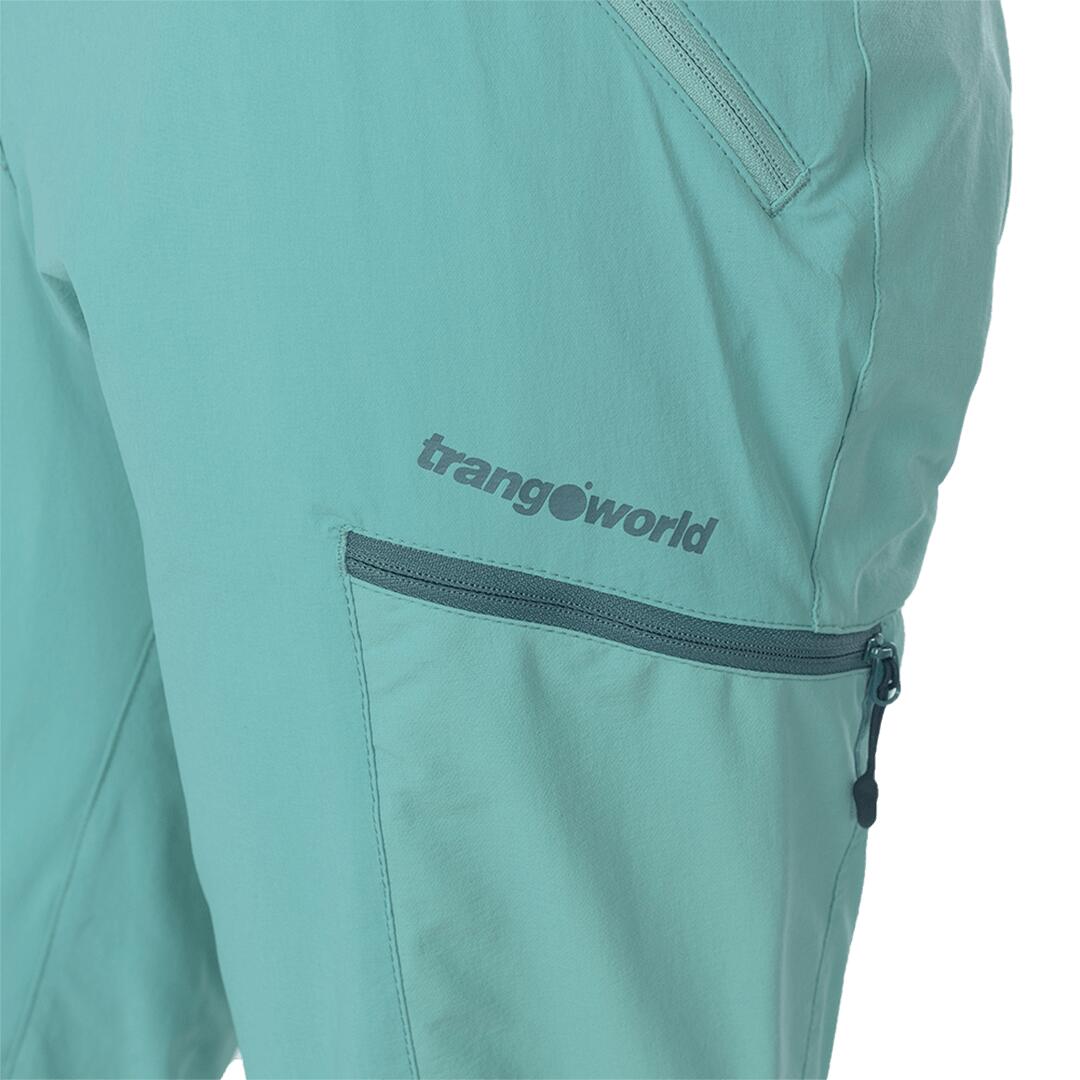 Pantalón para Mujer Trangoworld Malaren Azul/Azul/Verde 2/7