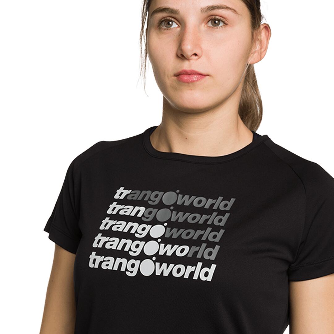 Camiseta para Mujer Trangoworld Ohrid Negro 6/6