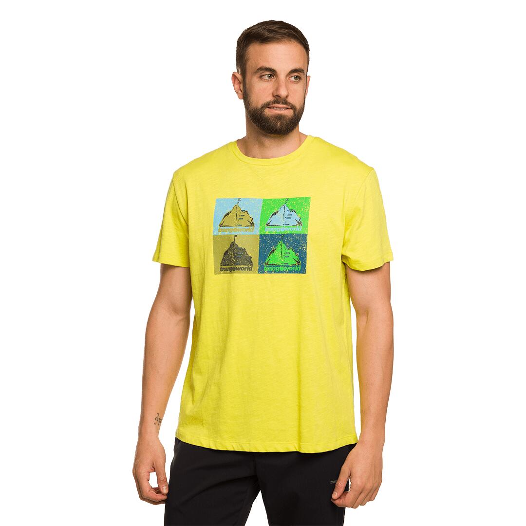 Camiseta para Hombre Trangoworld Nahanni Amarillo 3/6