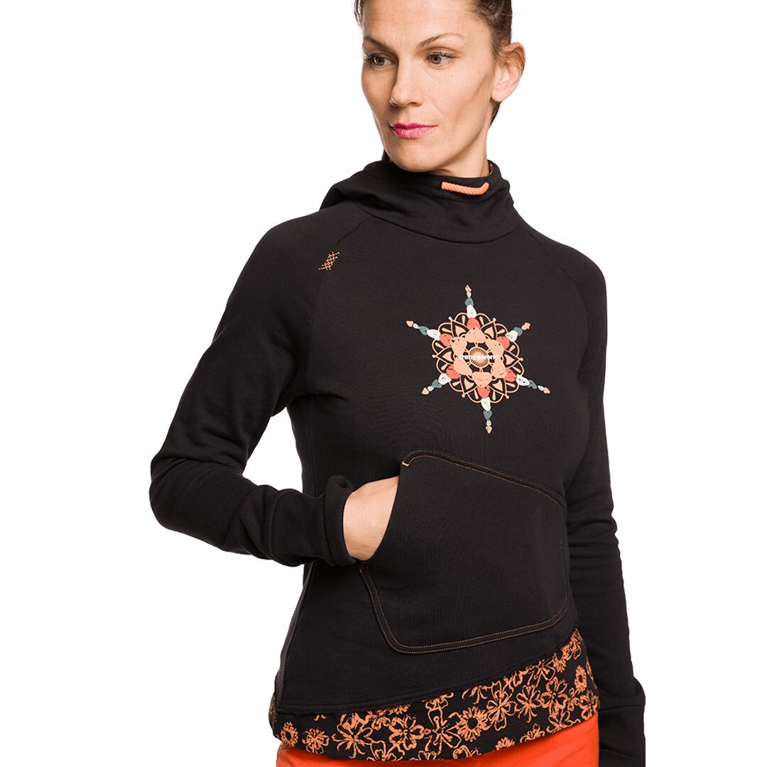 Sudadera para Mujer Trangoworld Bucegi Negro 6/7