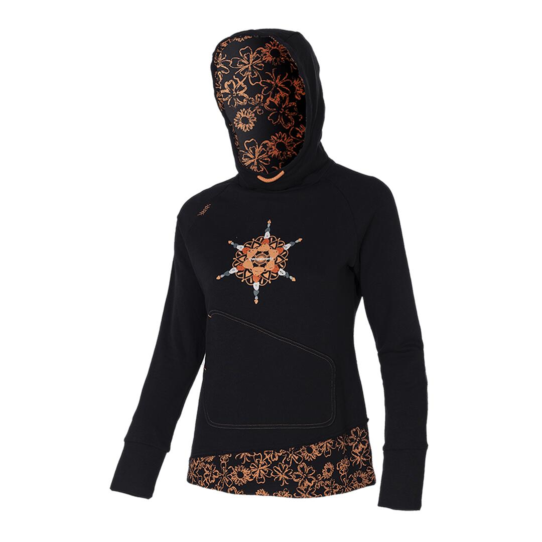 TRANGOWORLD Sudadera para Mujer Trangoworld Bucegi Negro
