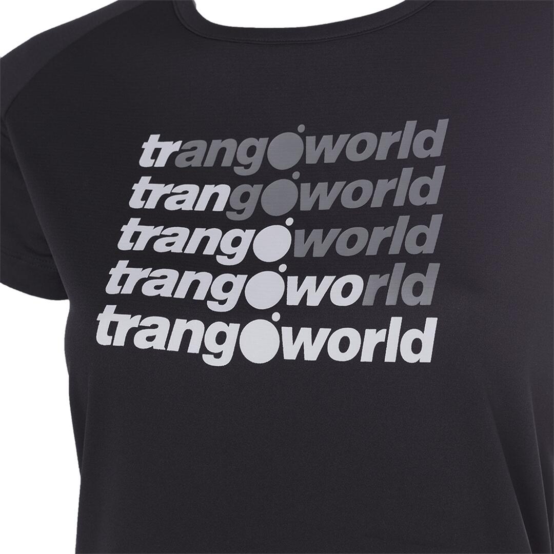 Camiseta para Mujer Trangoworld Ohrid Negro 2/6