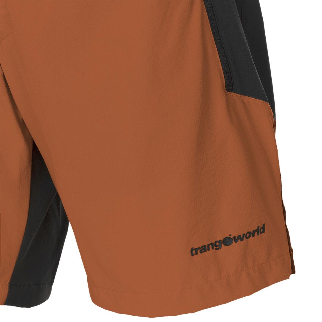 Pantalones cortos para Hombre Trangoworld Hornavan Naranja/Negro/Negro 2/7