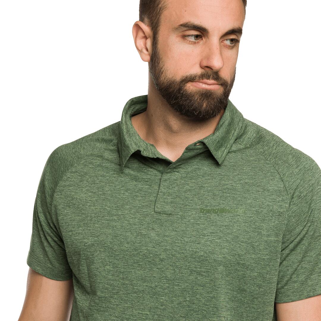 Polo manga corta para Hombre Trangoworld Gordon Verde 5/6