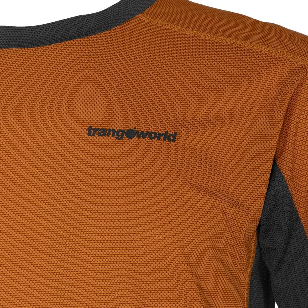Camiseta para Hombre Trangoworld Ritsem Naranja/Gris 2/6