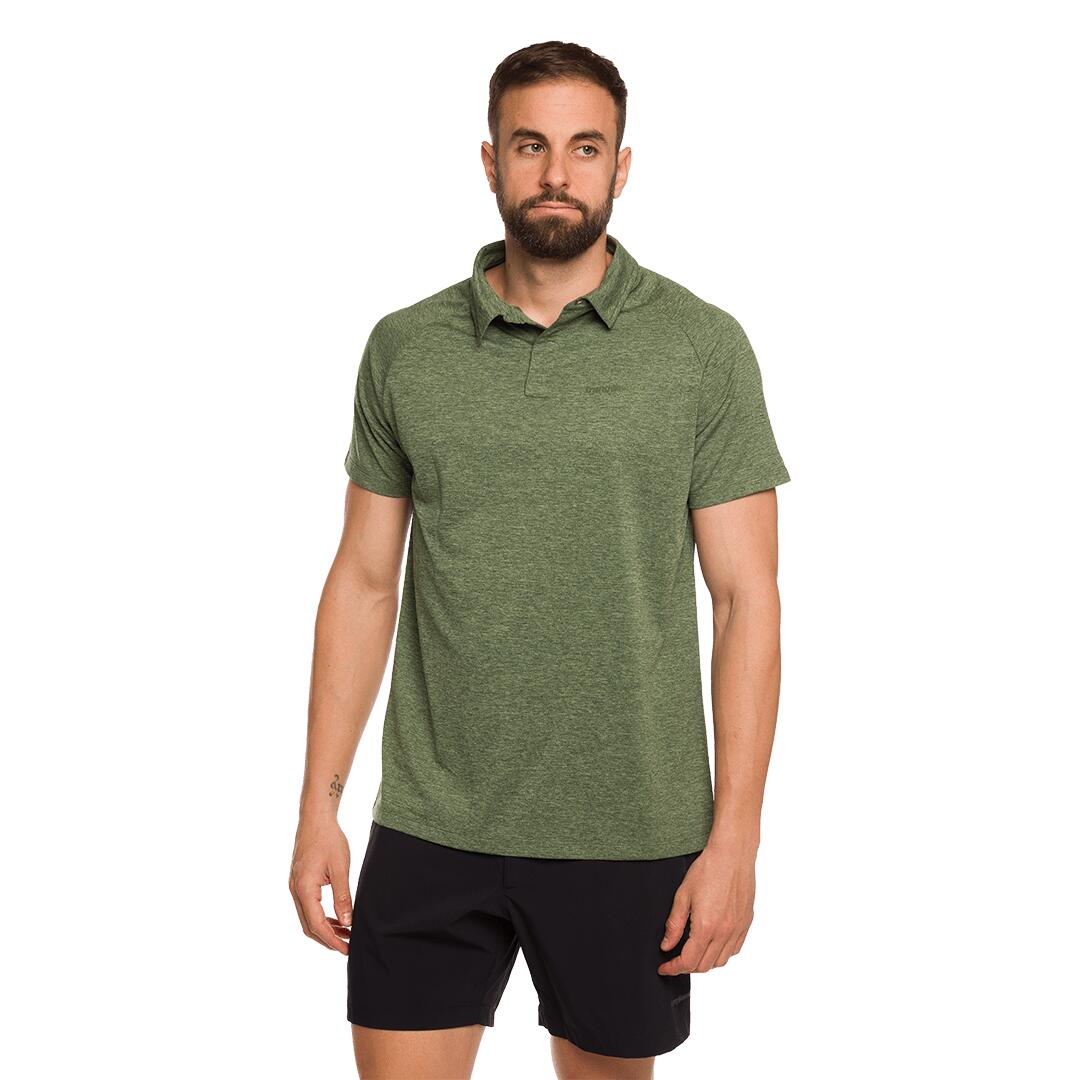 Polo manga corta para Hombre Trangoworld Gordon Verde 3/6