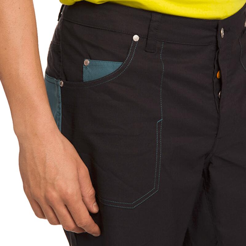 Pantalón bermuda para Hombre Trangoworld Luegli Negro/Azul