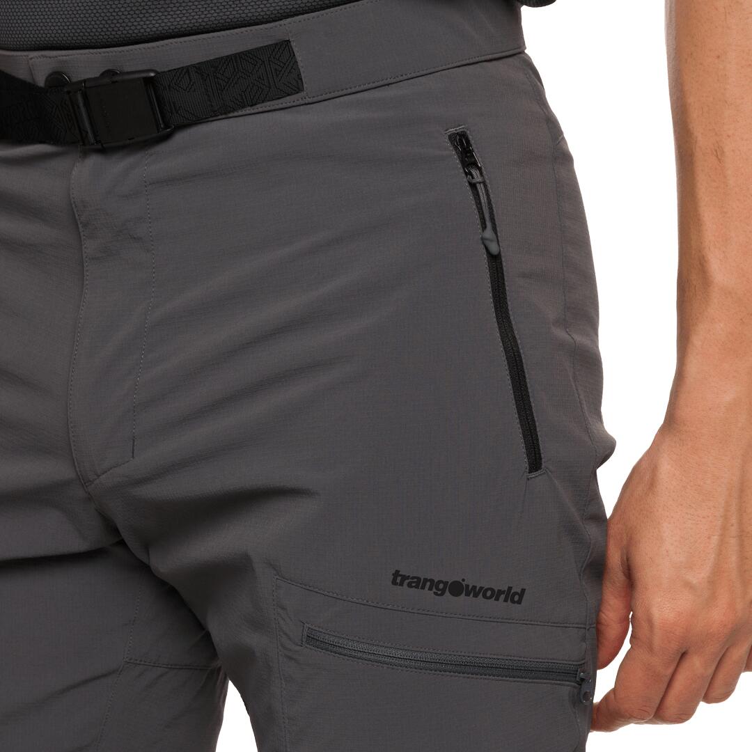 Pantalón para Hombre Trangoworld Rudah Gris/Negro 5/7
